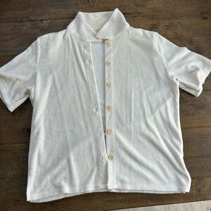 Aritzia Wilfred Free Popsicle Top Sz S